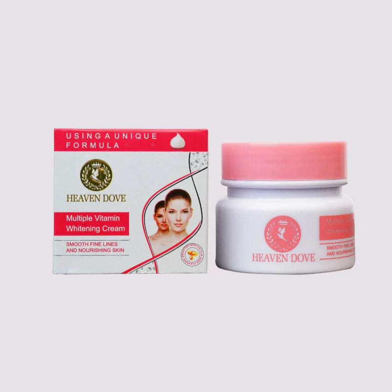Multiple vitamin whitening cream